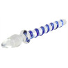 Generique Plug en verre Double Scepter 20.2 x 3cm